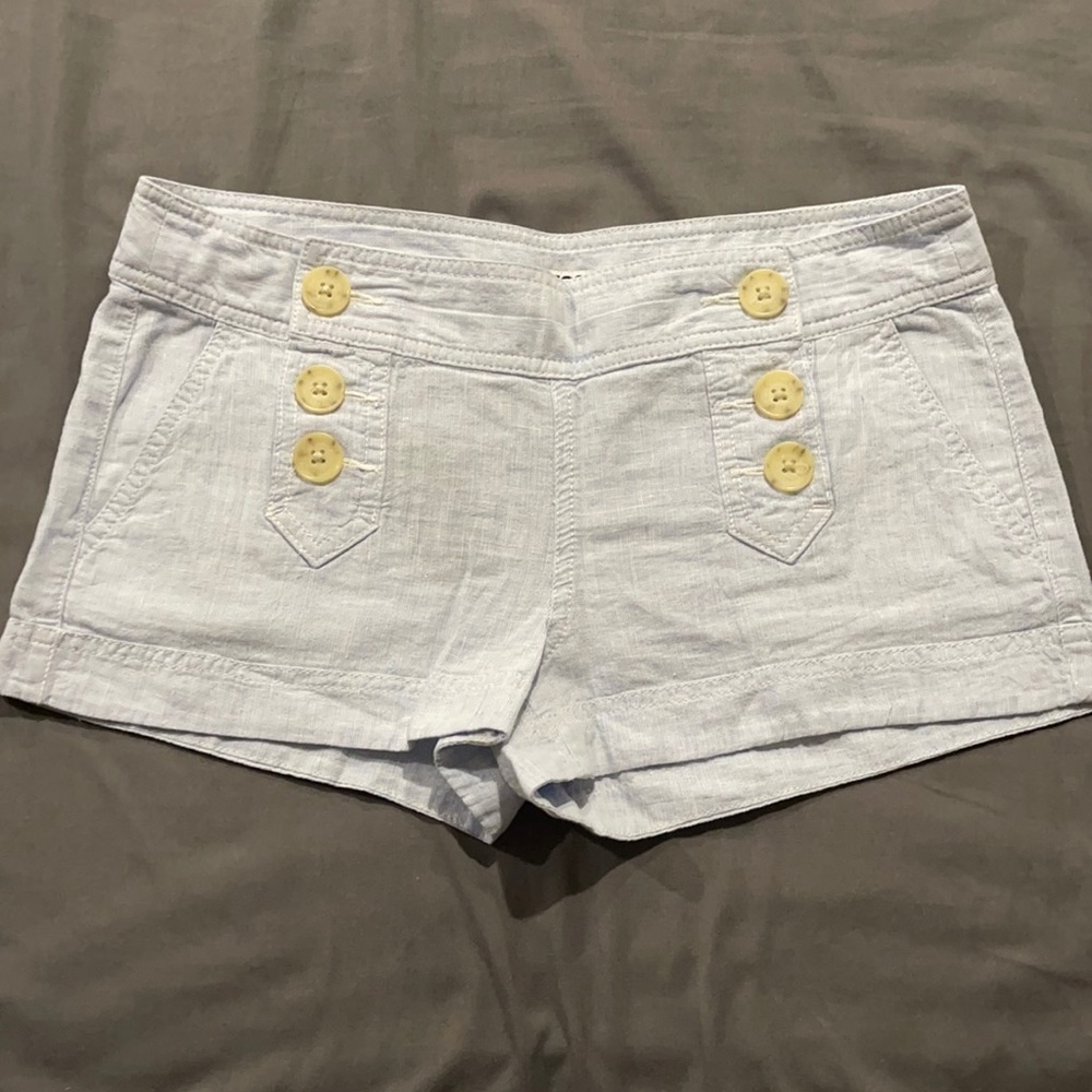 Express baby blue shorts